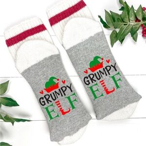 Funny Elf Personalized Socks